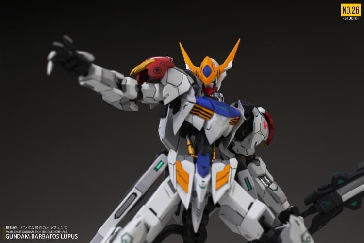 Mobile Suit Gundam: Iron-Blooded Orphans – Gundam Barbatos Lupus Conversion Kit by No.26 Studio