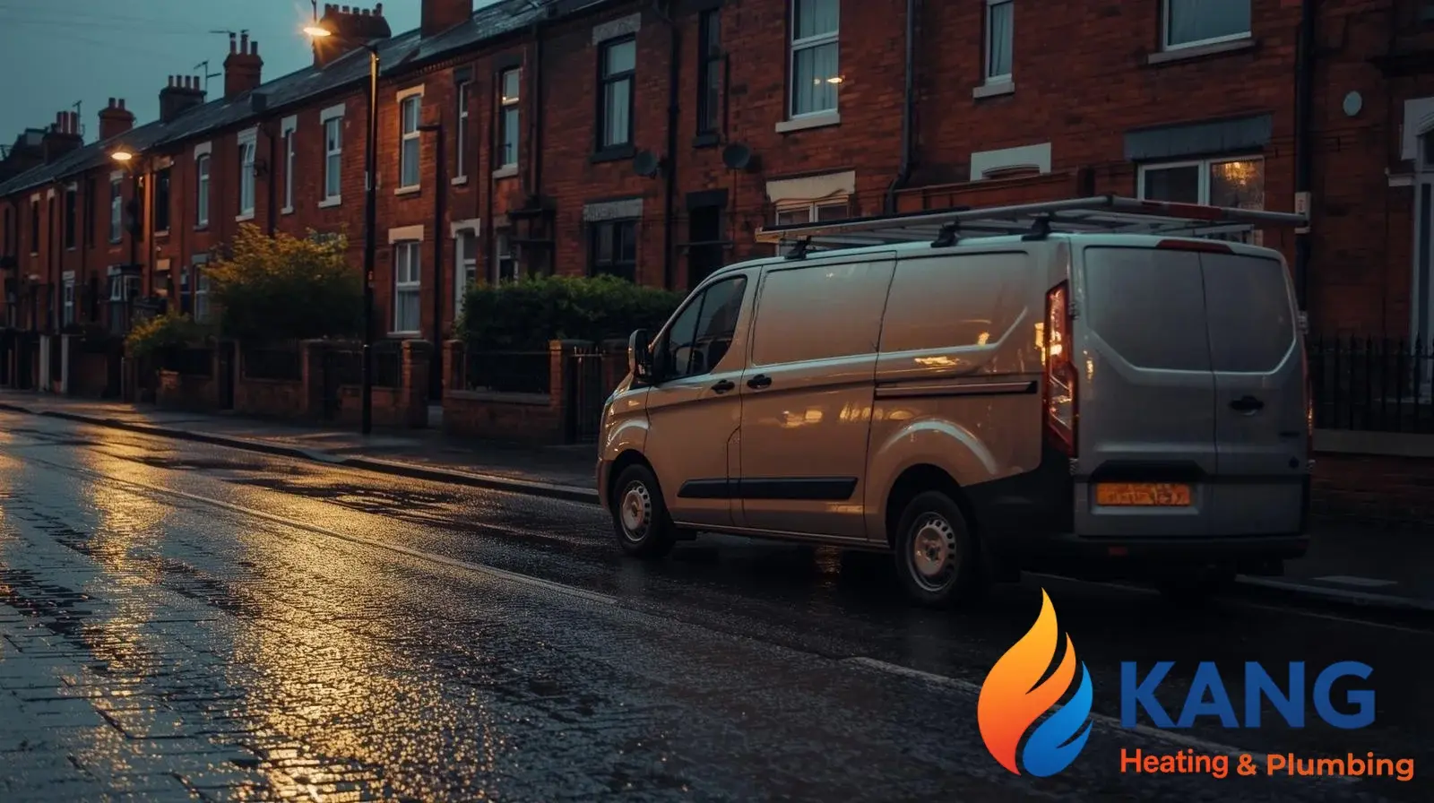 Plumber fixing leaky pipe under sink