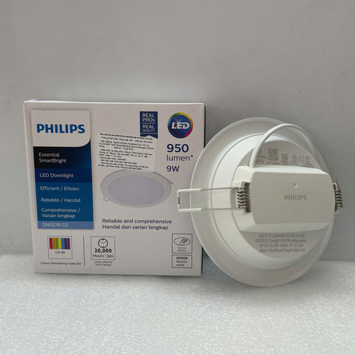 den downlight am tran led philips dn027b g3 led9 Cw 9w d125 rd 6500k 950lm (2)