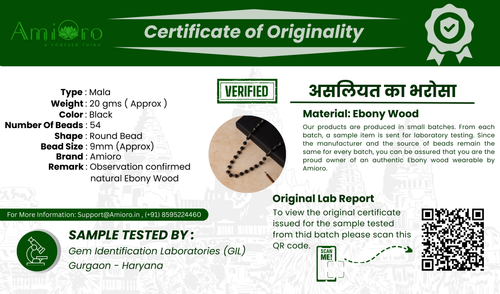 Certificate of Originality Karungali Mala.png
