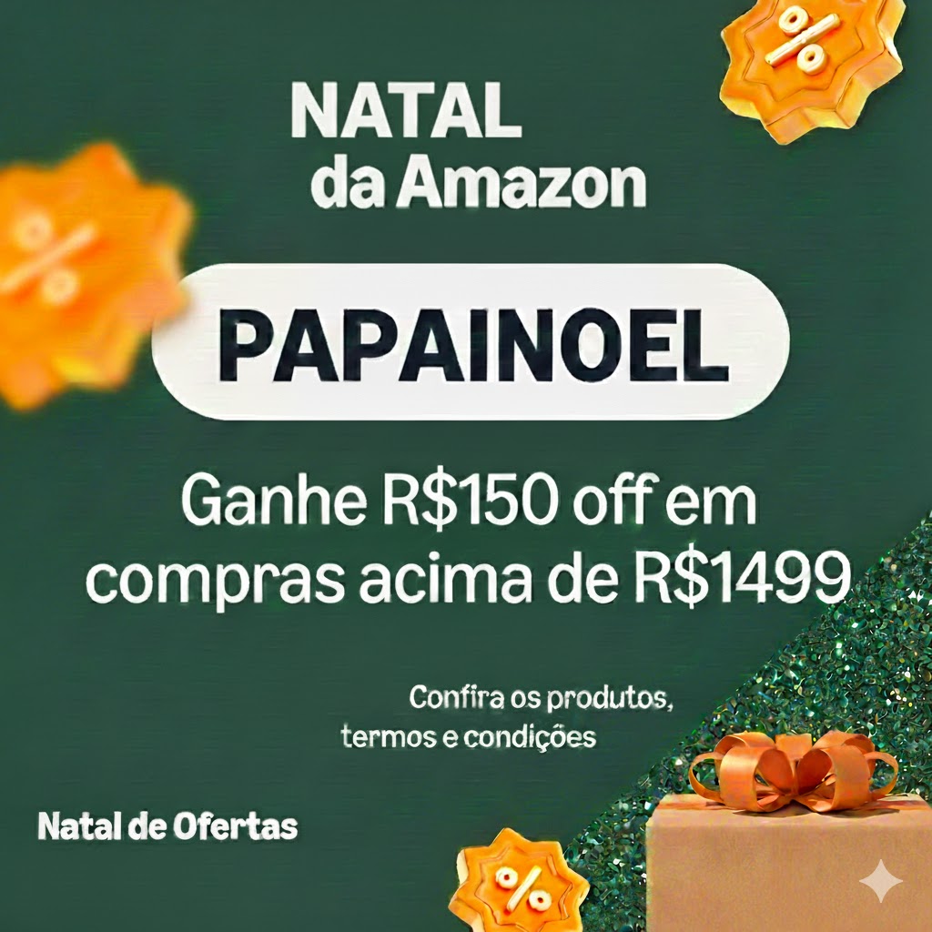 Cupom R$ 150 OFF em Celulares em Compras acima de R$ 1.499 no APP Amazon