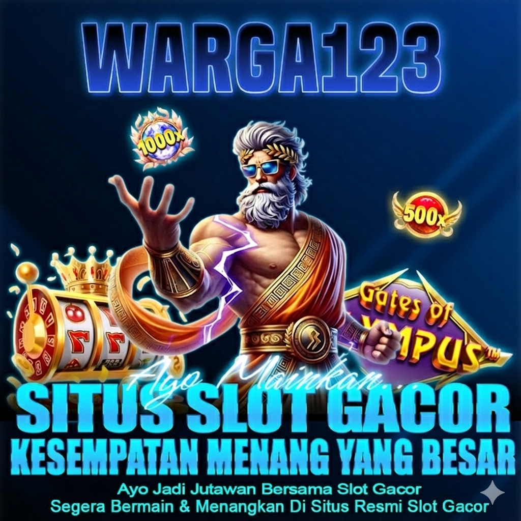WARGA123: Rekomendasi Login Situs Slot Gacor Hari Ini Link RTP Live Slot Online Bocoran Terbukti Jackpot Maxwin image 1