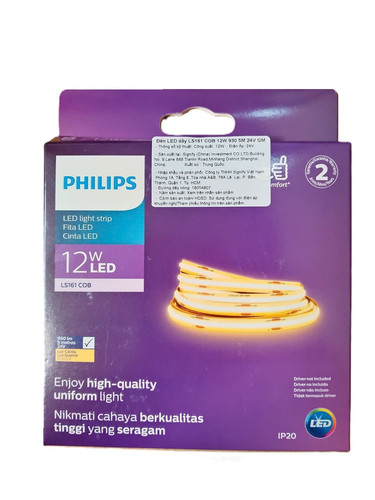 den trang tri led day philips oval ls161 cob led10 12w 930 5m 950lm 24v gm 3000k (7)