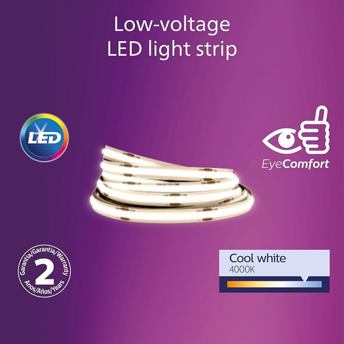 den trang tri led day philips oval ls161 cob led10 12w 940 5m 1000lm 24v gm 4000k (7)
