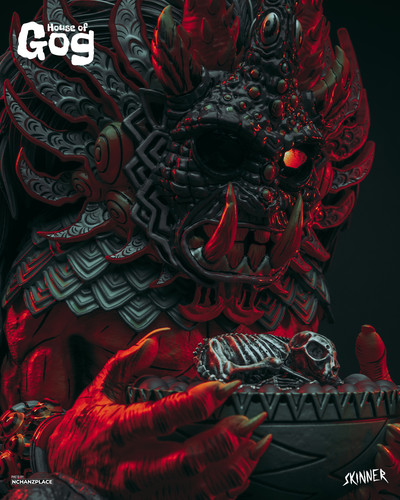 Xalbaga The Cat God Original Art Statue Skinner x House of Gog Photos By The Nchanzplace 1080 x 1350.jpg