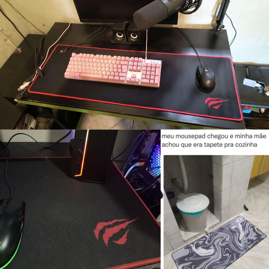 Havit HV-MP830 – Mouse Pad para jogos profissionais, 30×90 cm