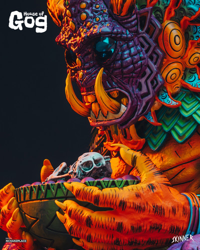 Xalbaga The Cat God Original Art Statue Skinner x House of Gog Photos By The Nchanzplace 1080 x 1350.jpg