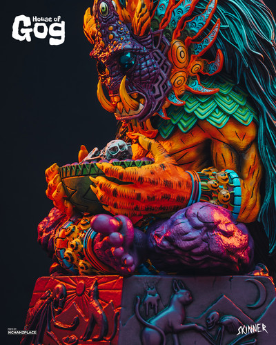 Xalbaga The Cat God Original Art Statue Skinner x House of Gog Photos By The Nchanzplace 1080 x 1350.jpg