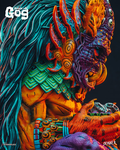 Xalbaga The Cat God Original Art Statue Skinner x House of Gog Photos By The Nchanzplace 1080 x 1350.jpg