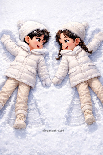 20251220 1205 Kids Making Snow Angels remix 01kcx7fffcf8h801ajcsk3sj1k.jpg