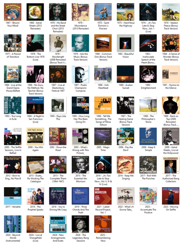 Van Morrison albums
