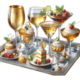 ChampagneToastTime servingtray3