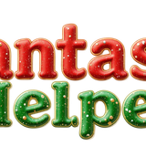 Santashelper wordart2