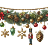 Santashelper garland4