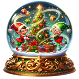 Santashelper snowglobe3