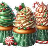 Santashelper cupcakes4