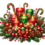 Santashelper candles3
