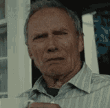 grimace clint eastwood.gif