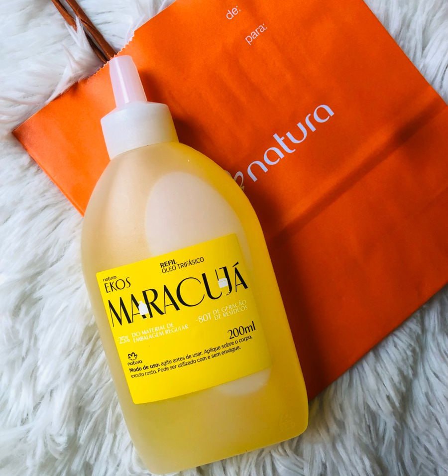 Natura Ekos Maracujá Refil Óleo Trifásico Corporal