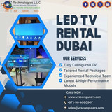 Smart Visual Setup Solutions Using Led Tv Rental Dubai