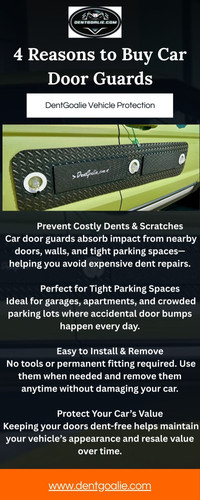 4 Smart Reasons to Buy Car Door Guards.1