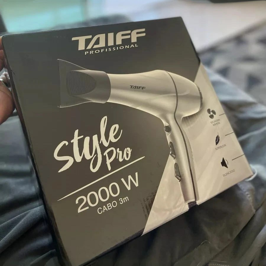 Secador Taiff Style Pro 2000 220V, PRATA