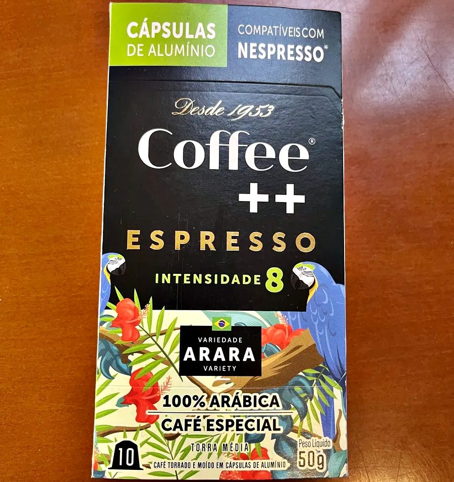 Coffee Mais │Café Super Especial ARARA em Cápsulas│Compatíveis com a máquina Nespresso|100% Arábica │ Torra Média │Caixa com 10 unidades