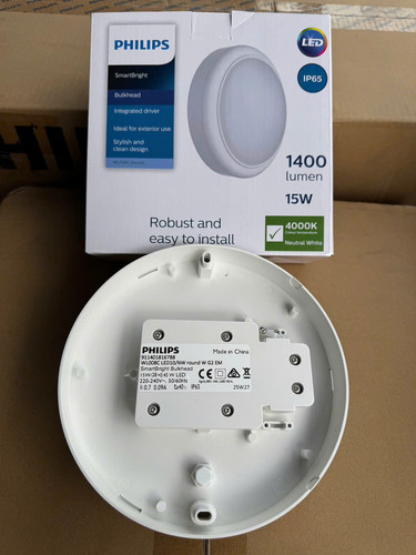 den led op tran chong am philips wl008c 15w led10 nw round 4000k 1400lm ip65 (3)