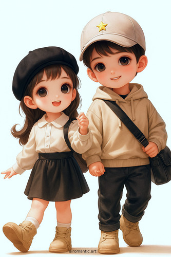 20250724 0904 Anime Café Couple remix 01k0x7svqsfxbvryhkj0khrjh4.jpg
