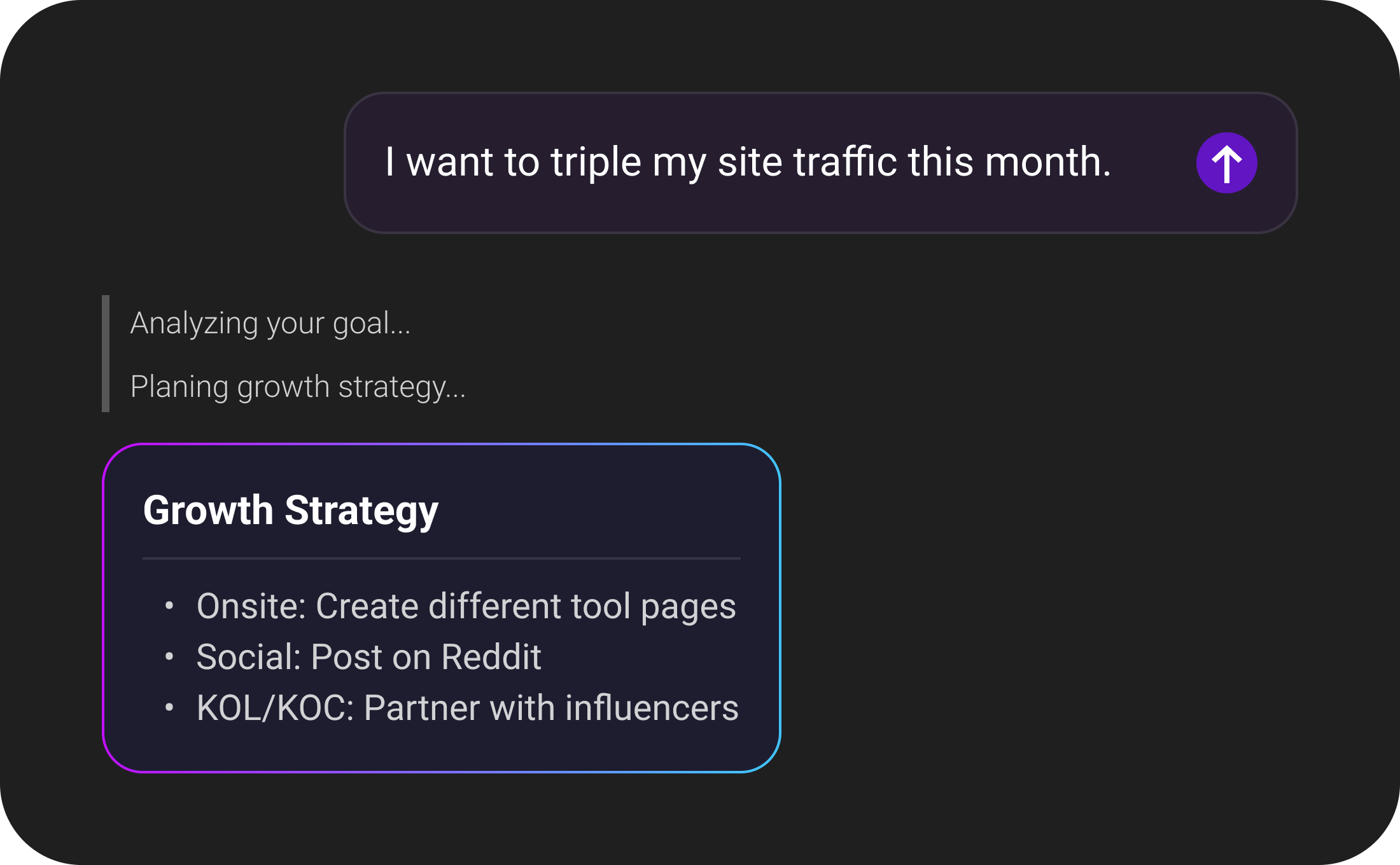 Strategy - Strategic Growth Planning