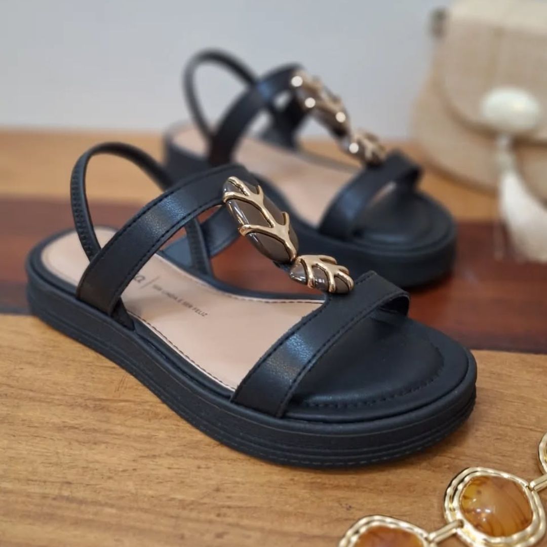 Sandalia Casual Feminina Flatform Dakota