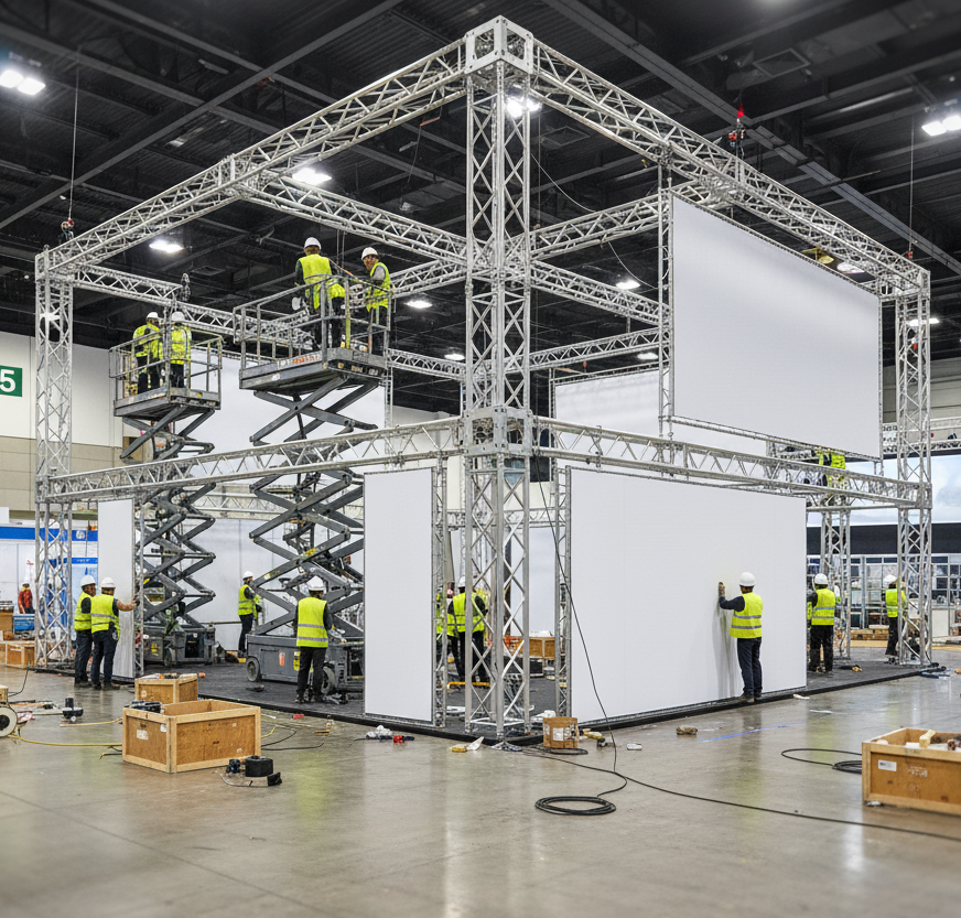 Stall design process visualization