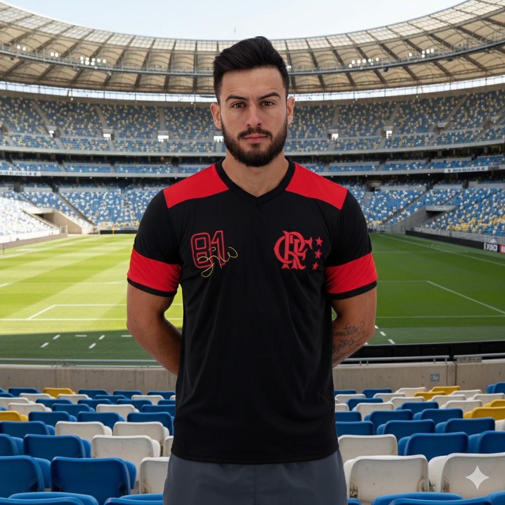 Camisa Flamengo Retrô Zico