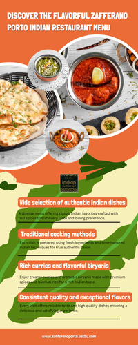 Discover the Flavorful Zafferano Porto Indian Restaurant Menu.png
