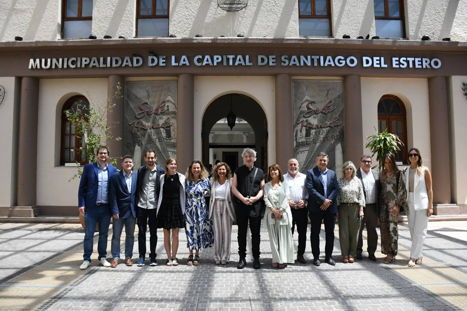 La intendente Fuentes recibió a referentes internacionales de blockchain y Web3