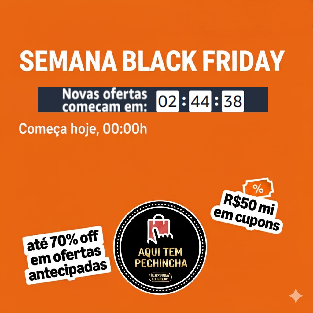 Começou a SEMANA Black Friday Amazon