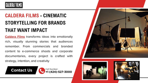 Caldera Films transforms ideas into emotionally rich, visually stunning stories that audiences remember. From commercials and branded content to e-commerce shoots and corporate documentaries, every project is crafted with strategy, intention, and creativity

https://calderafilms.com/
