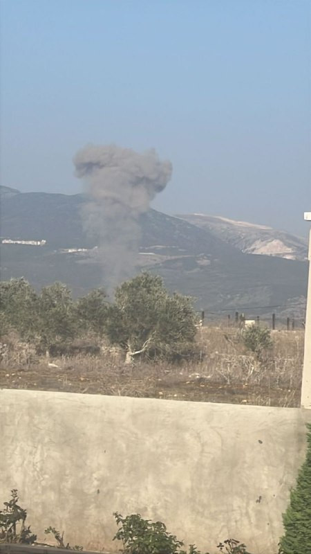 طيران الاحتلال يشن سلسلة غارات على جنوب لبنان....