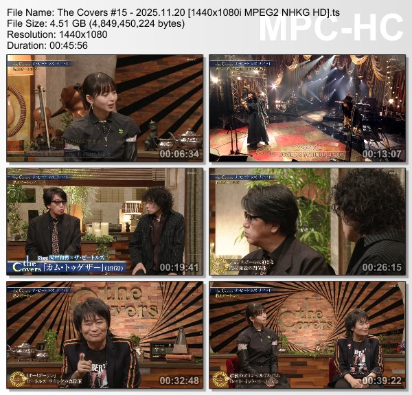 [TV-Variety] The Covers – 2025.11.20