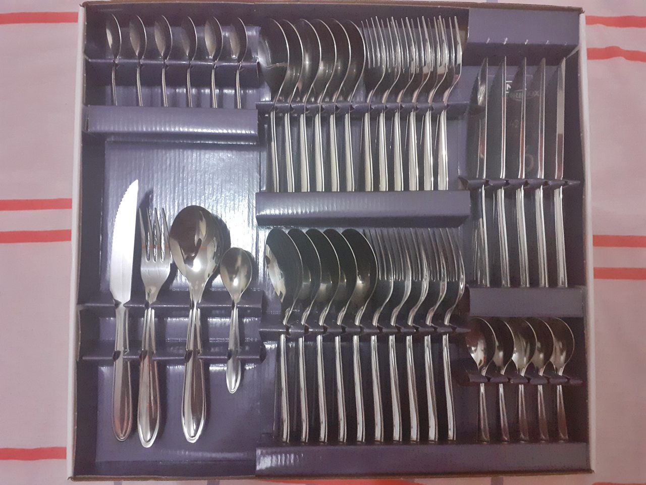 Brinox – Faqueiro Lyon 42 Peças Lyon – Aço Inox