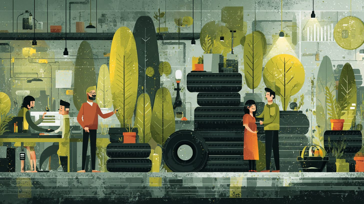 Примеры субсидий для бизнеса по утилизации автомобильных шин