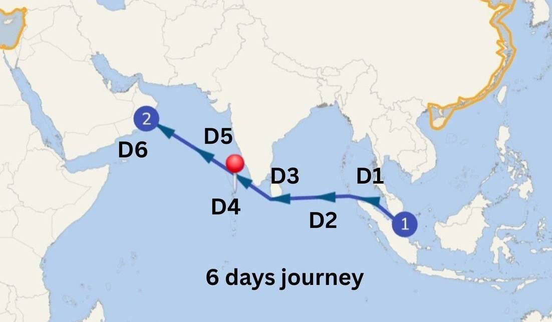 حاملة الطائرات إبراهام لينكولن من المتوقع أن تدخل اليوم إلى مياه البحر العربي، إذا لم يكن هناك توقف غير مخطط له....
