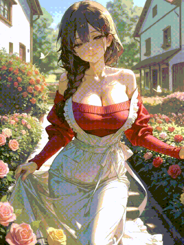 jimeng 2026 01 24 5219 帮我生成一个视频：帮我将上图的人物生成一个视频：·面部： 8K超写实面部建模，柔...gif