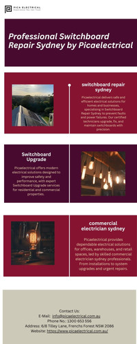 Professional Switchboard Repair Sydney by Picaelectrical.jpg