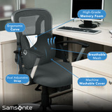 SA5243 Black Mesh Lumbar Support Amazon Images Lifestyle Office[1]