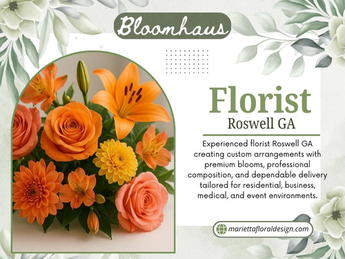 A bloom that may look acceptable this morning may not hold up at all well by this afternoon, especially during rapid busy delivery schedules. A professional florist Roswell GA will always evaluate each flower before incorporating it into an arrangement.

Click here for more info: https://mariettafloraldesign.com/collections/flower-delivery-roswell-ga

Marietta Floral Design

Address: 1934 New Kemp Rd, Marietta, GA 30066
Phone: +1(770) 826-6992
Find Us On Google Map: https://maps.app.goo.gl/ywdCypNMysC9BoYa6

Read Our Blogs:
https://is.gd/YmMP4T
https://tinyurl.com/29j9jvjp
https://v.gd/rZsNzy

More Links:
https://is.gd/WCoGuz
https://v.gd/lbEEe7
https://tinyurl.com/25mgafs3