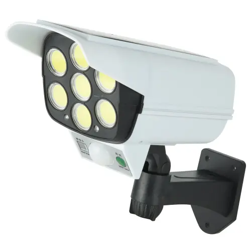 44 Simulation Monitoring Camera LED Strong Light Anti Thief Light Solar Sensor Wall Lamp.webp