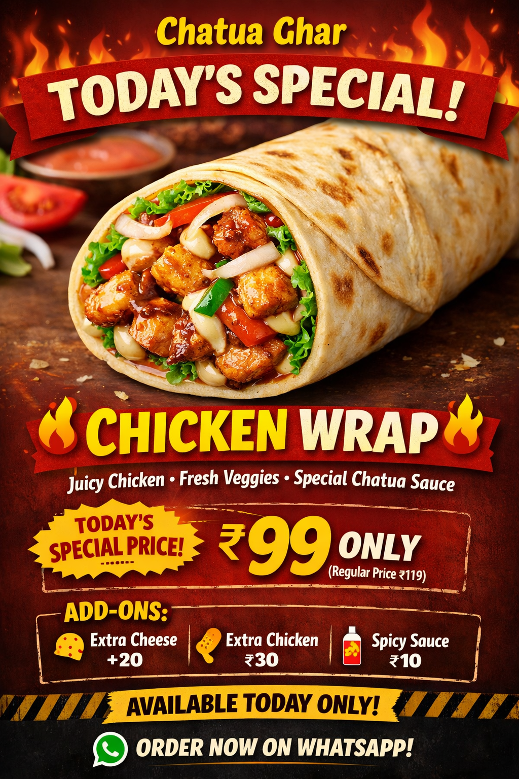Chicken wrap