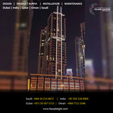 Sky Tower Vertical Lighting Design