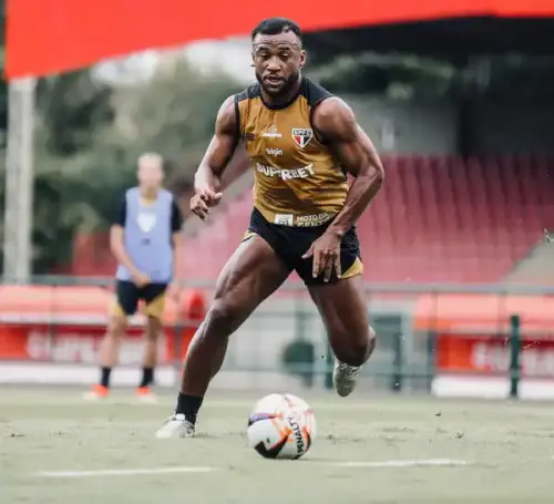 Luan treina com o elenco e São Paulo intensifica preparação para decisivo clássico contra o Palmeiras